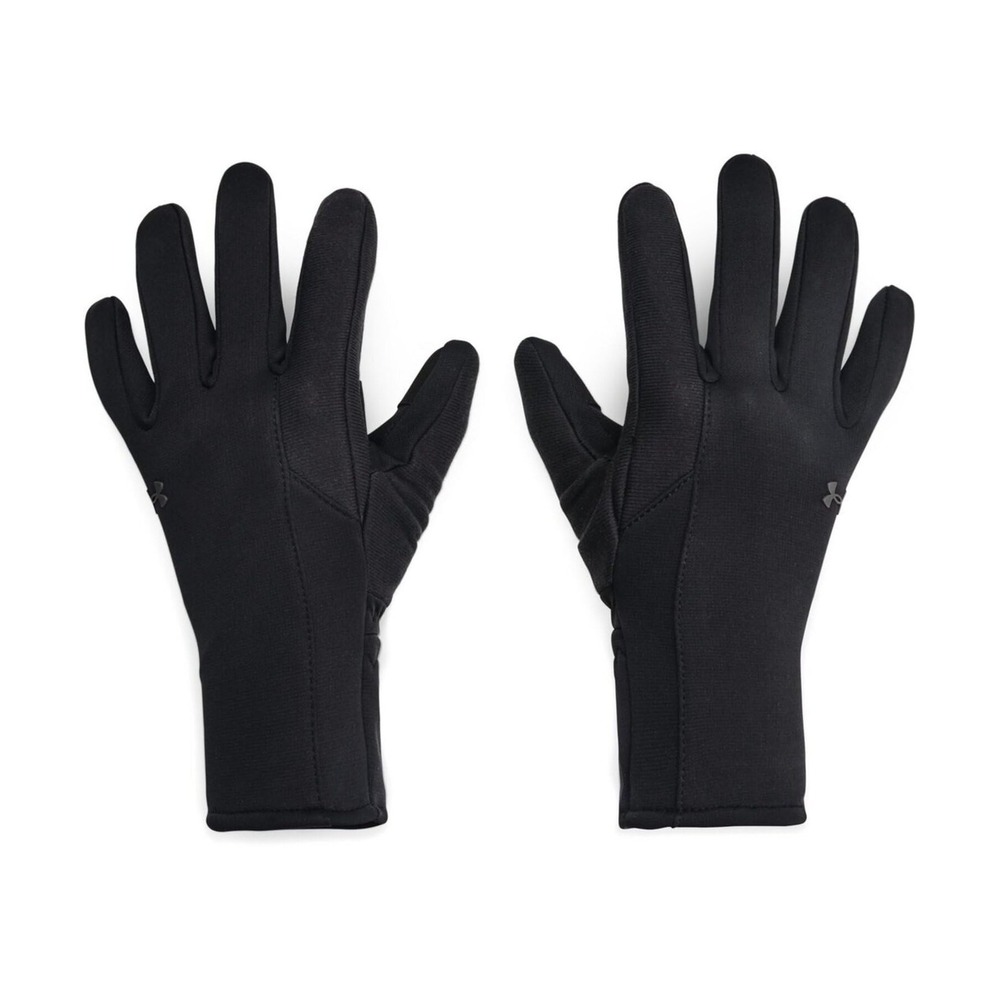 Under Armour Gloves ColdGear Storm Black Grey Mens XL Touch Water Repel NWT